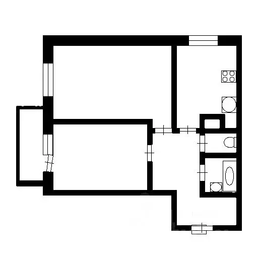 2-к кв. Московская область, Красногорск бул. Космонавтов, 17 (55.0 м) - Фото 2