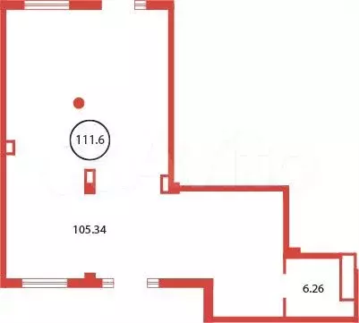 Продам помещение свободного назначения, 111.6 м - Фото 0