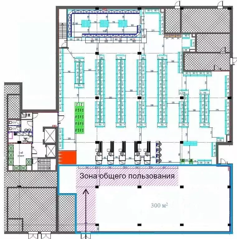 Торговая площадь в Московская область, Мытищи ул. Мира, 26А (300 м) - Фото 1