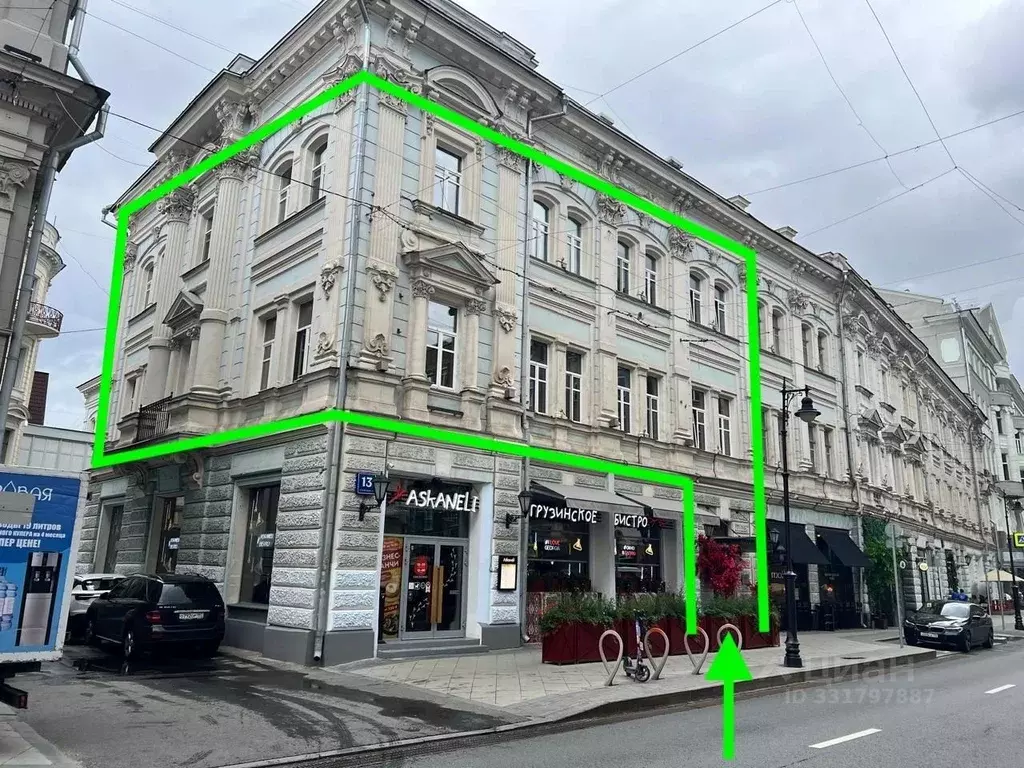 Помещение свободного назначения в Москва Мясницкая ул., 13С3 (360 м) - Фото 2