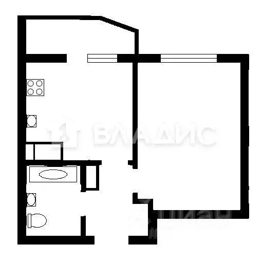 1-к кв. Санкт-Петербург Комендантский просп., 57к1 (34.0 м) - Фото 2