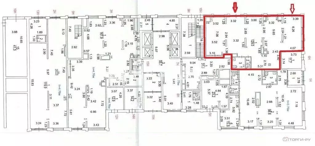 Помещение свободного назначения в Москва Профсоюзная ул., 33 (82 м) - Фото 2