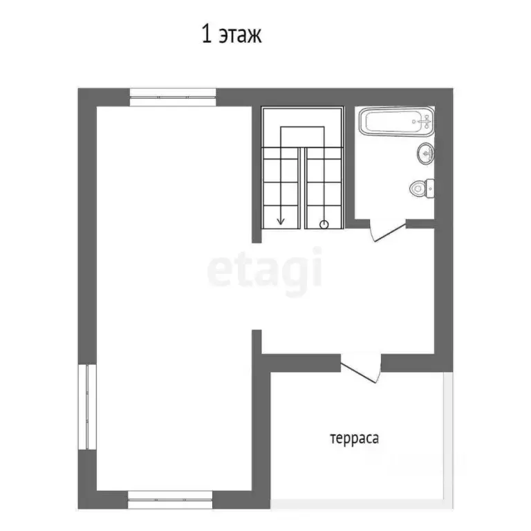 Дом в Тюменская область, Тюмень Электрон СНТ, ул. Веселая (100 м) - Фото 1