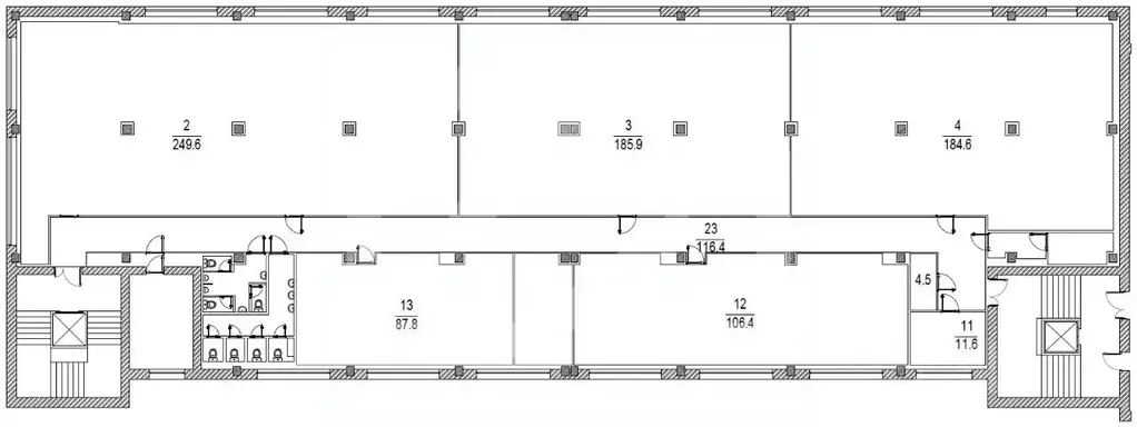 Помещение свободного назначения в Москва Большая Новодмитровская ул., ... - Фото 2