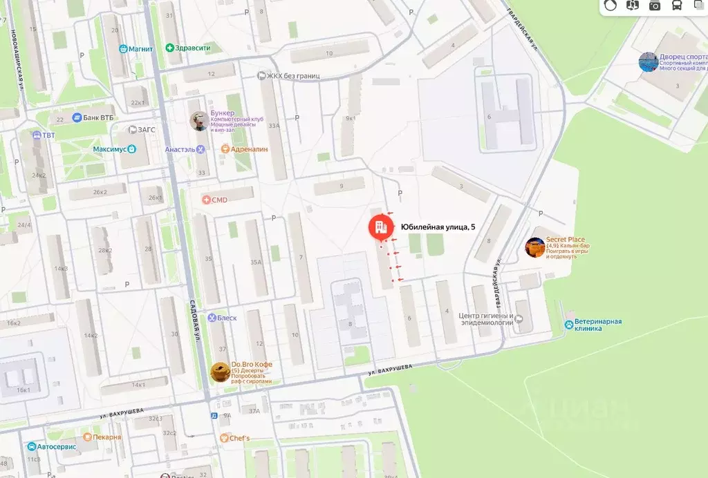 Свободной планировки кв. Московская область, Кашира Юбилейная ул., 5 ... - Фото 2