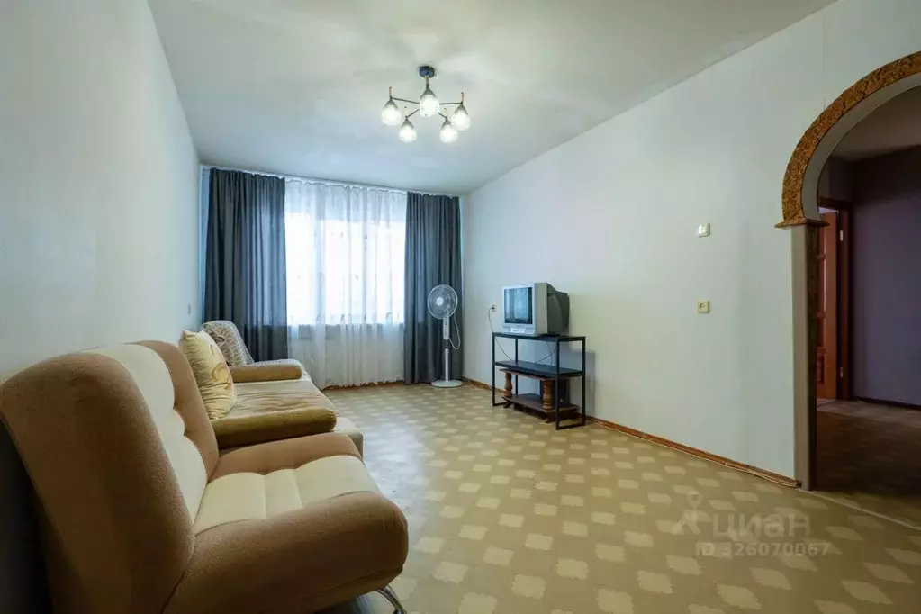 3-к кв. Татарстан, Набережные Челны 53-й комплекс, 24А (64.9 м) - Фото 1