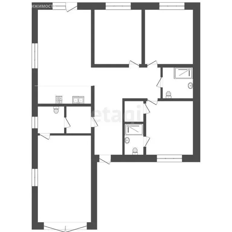 Дом в Московский, Западная улица (100 м) - Фото 1