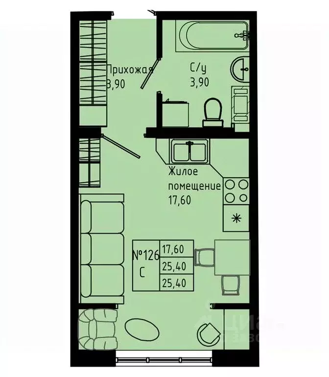 Студия Ленинградская область, Коммунар г. Гатчинский муниципальный ... - Фото 1