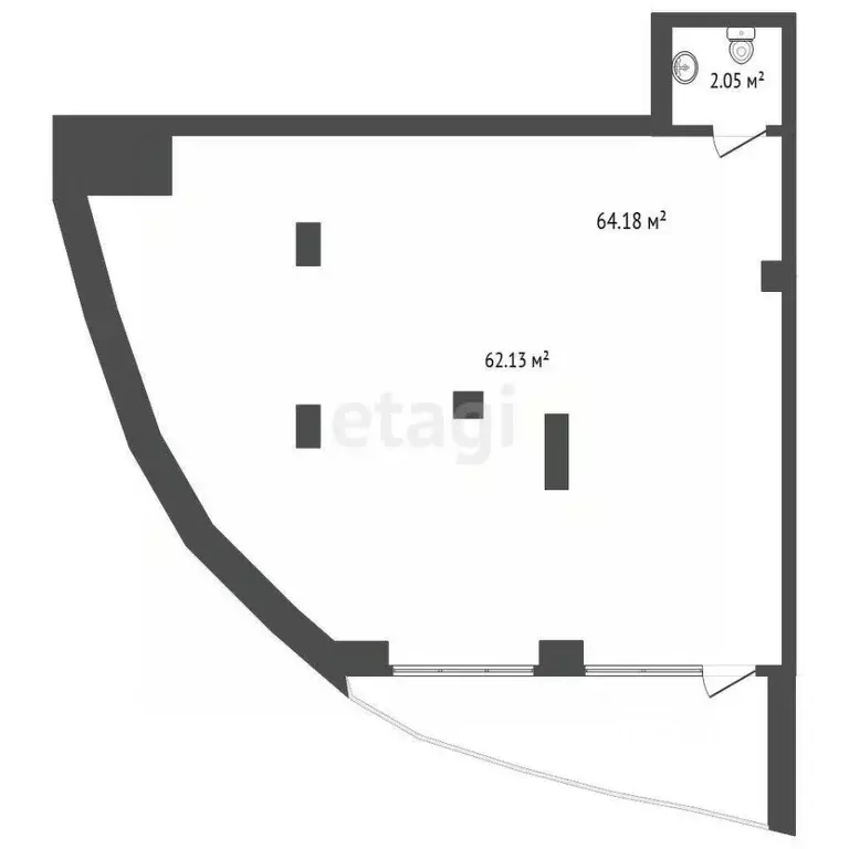 Помещение свободного назначения в Тюменская область, Тюмень В ... - Фото 2