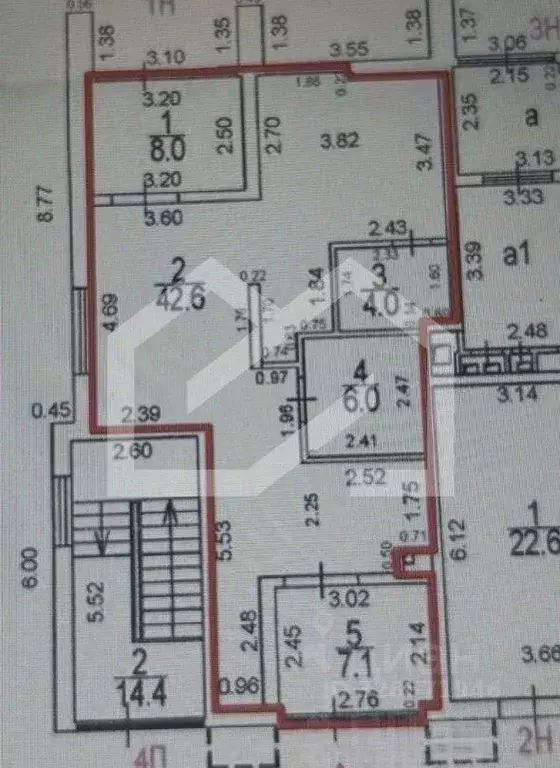Помещение свободного назначения в Москва пер. Посланников, 6 (68 м) - Фото 2