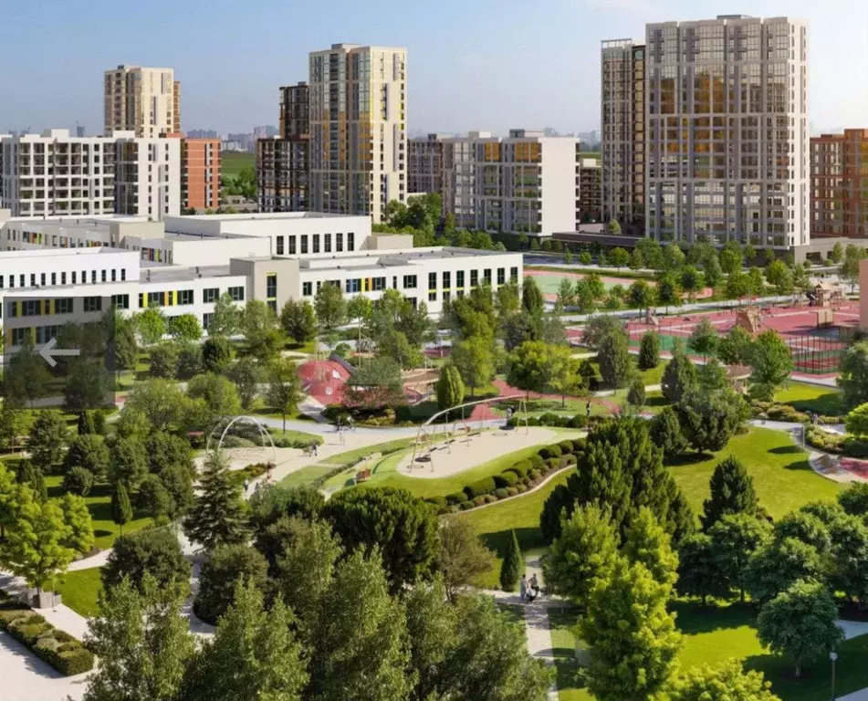 1-к. квартира, 33,5 м, 4/9 эт. - Фото 0