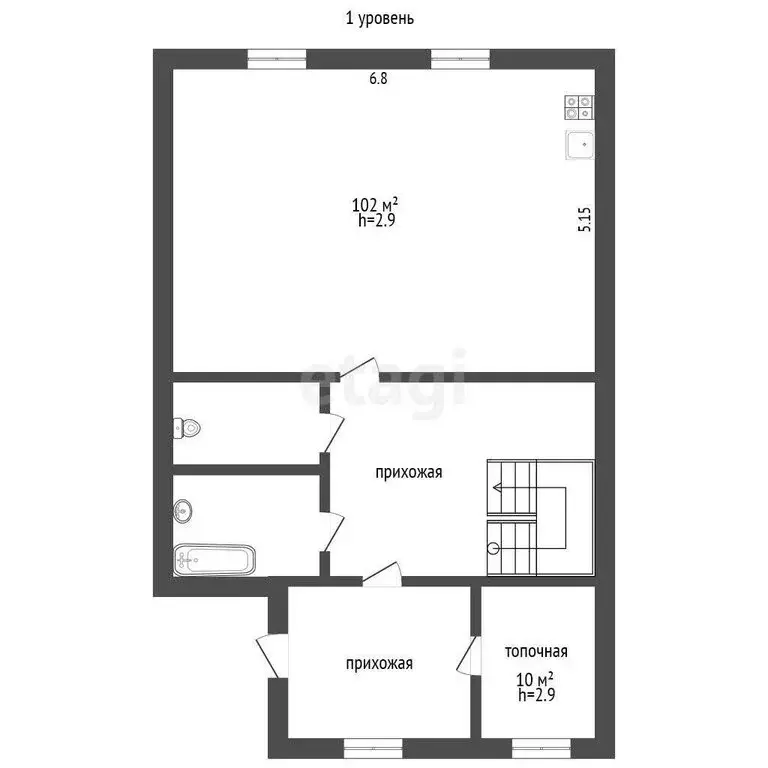 Дом в Ишим, улица Ермака (130 м) - Фото 2