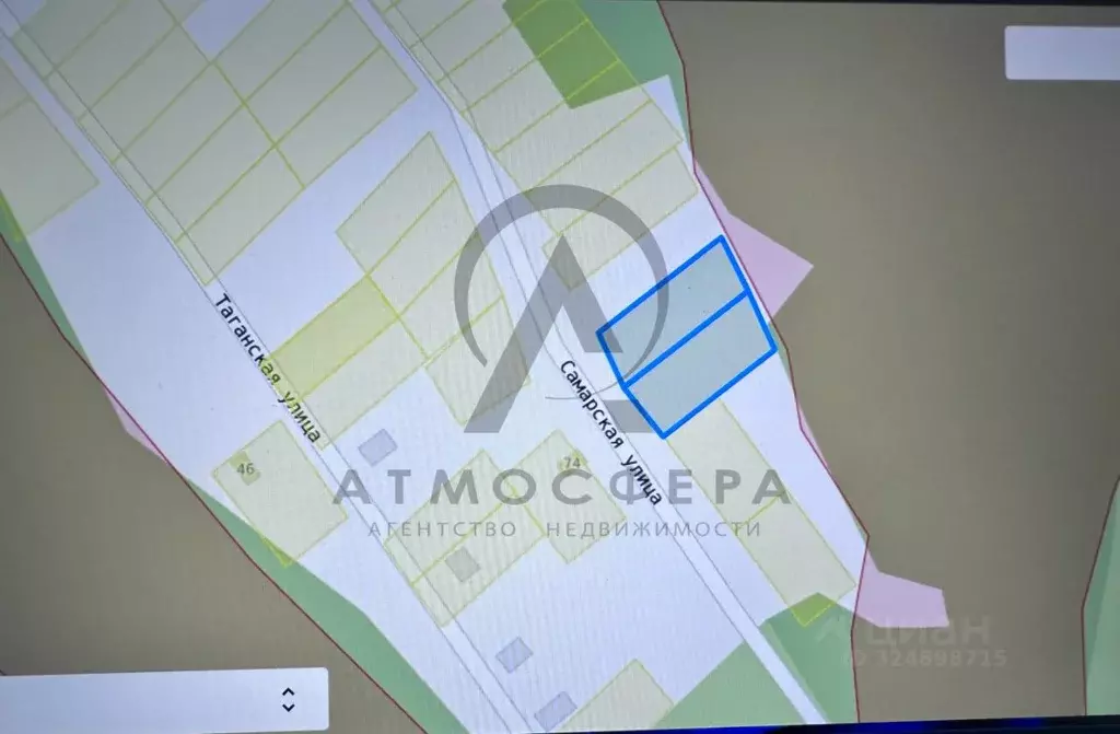 Участок в Краснодарский край, Хадыженск Апшеронский район, Самарская ... - Фото 1