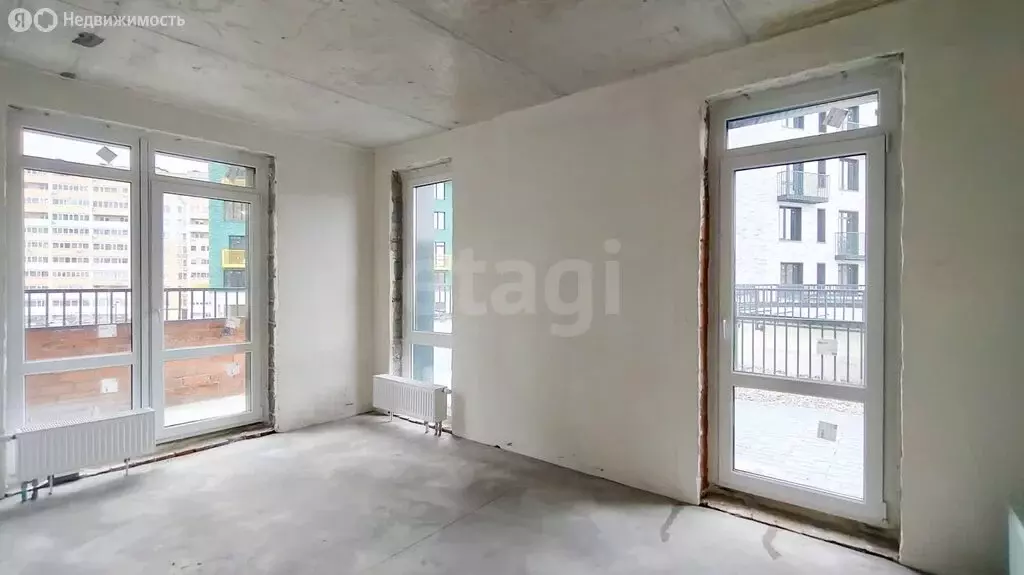 2-комнатная квартира: Тюмень, жилой комплекс В Гагаринском Парке (57.7 ... - Фото 1