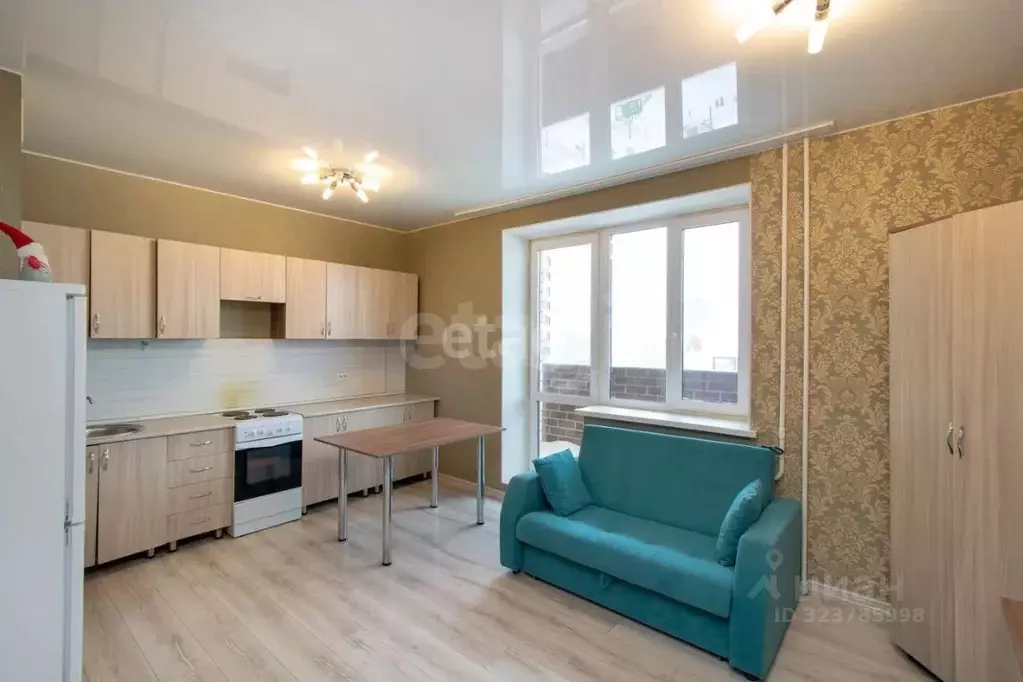 Студия Тюменская область, Тюмень ул. Беляева, 35к1 (28.9 м) - Фото 1