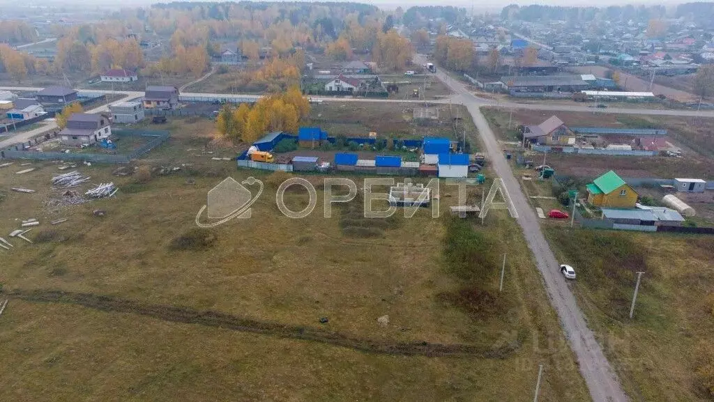 Участок в Тюменская область, Тюменский район, д. Нариманова ... - Фото 1