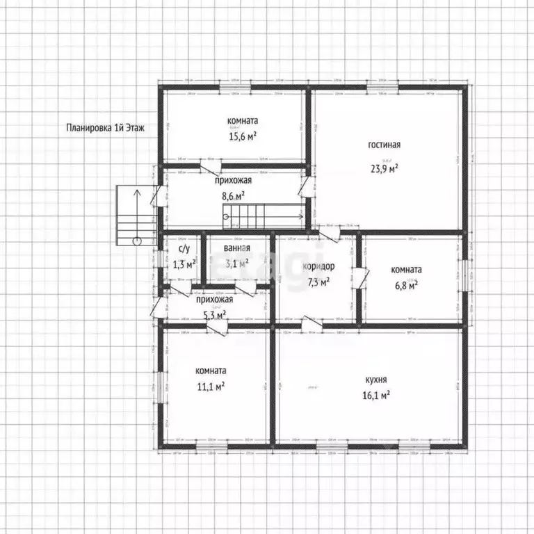 Дом в Краснодарский край, Краснодар ул. Передерия, 195 (129 м) - Фото 2