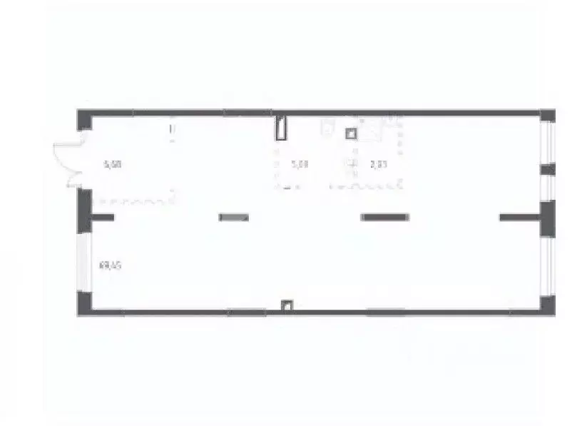 Торговая площадь в Московская область, Домодедово городской округ, с. ... - Фото 2