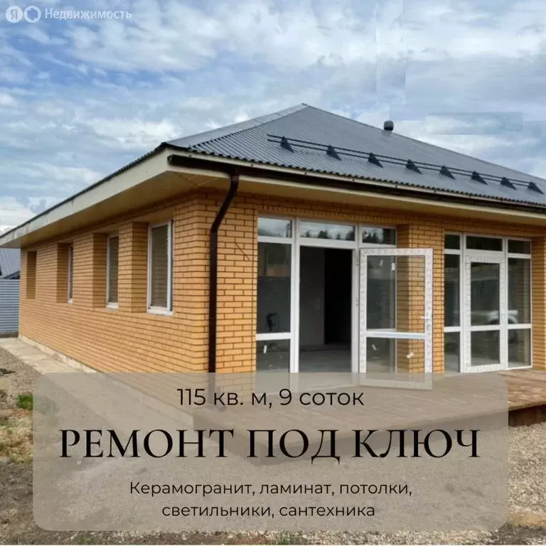 Дом в посёлок Солонцы, Рождественская улица (112 м) - Фото 0