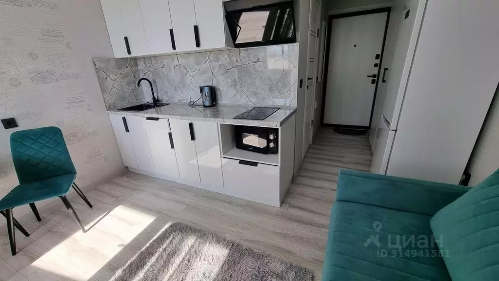 Студия Краснодарский край, Краснодар ул. Ивана Беличенко, 83 (22.0 м) - Фото 1