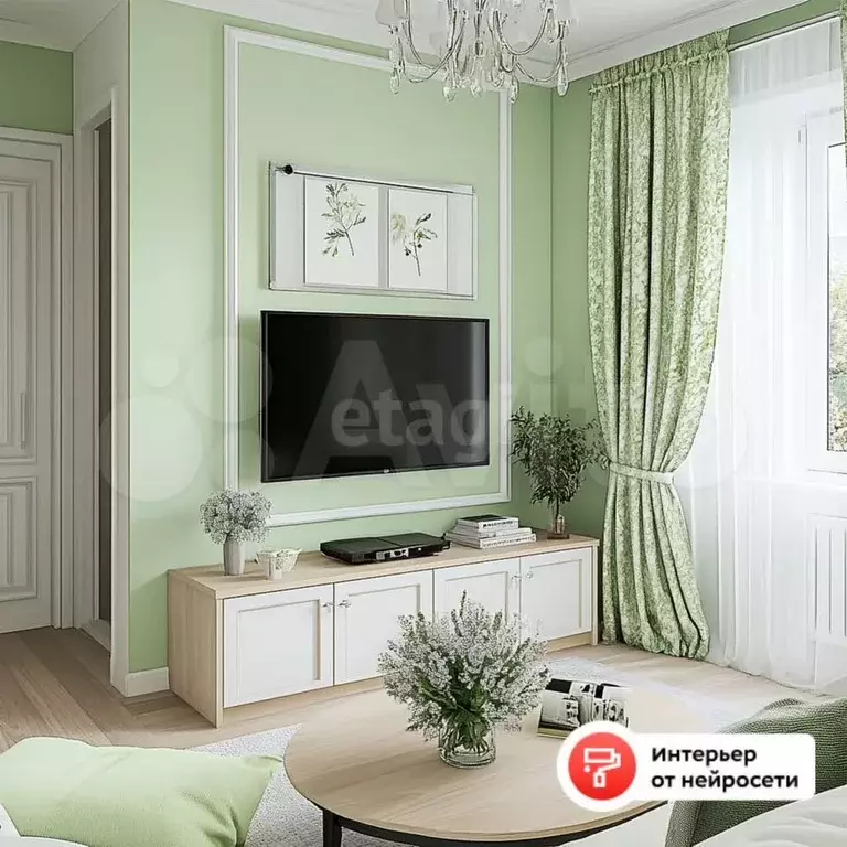 2-к. квартира, 42,7 м, 4/5 эт. - Фото 0