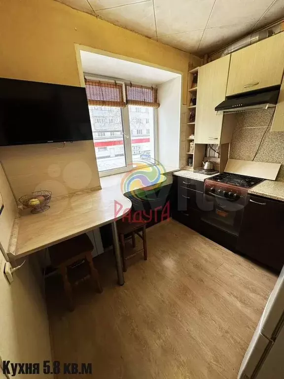 2-к. квартира, 41,5 м, 2/5 эт. - Фото 1