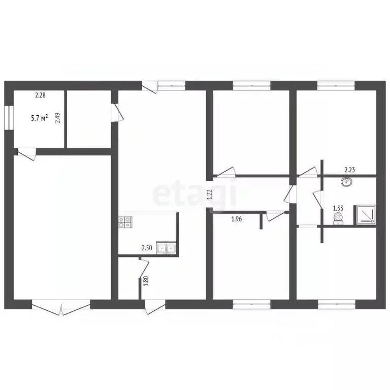 Дом в Орловская область, Орловский муниципальный округ, д. Малая ... - Фото 2