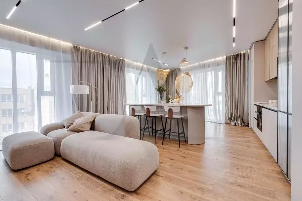 3-к кв. Москва Мытная ул., 40к4 (127.5 м) - Фото 1