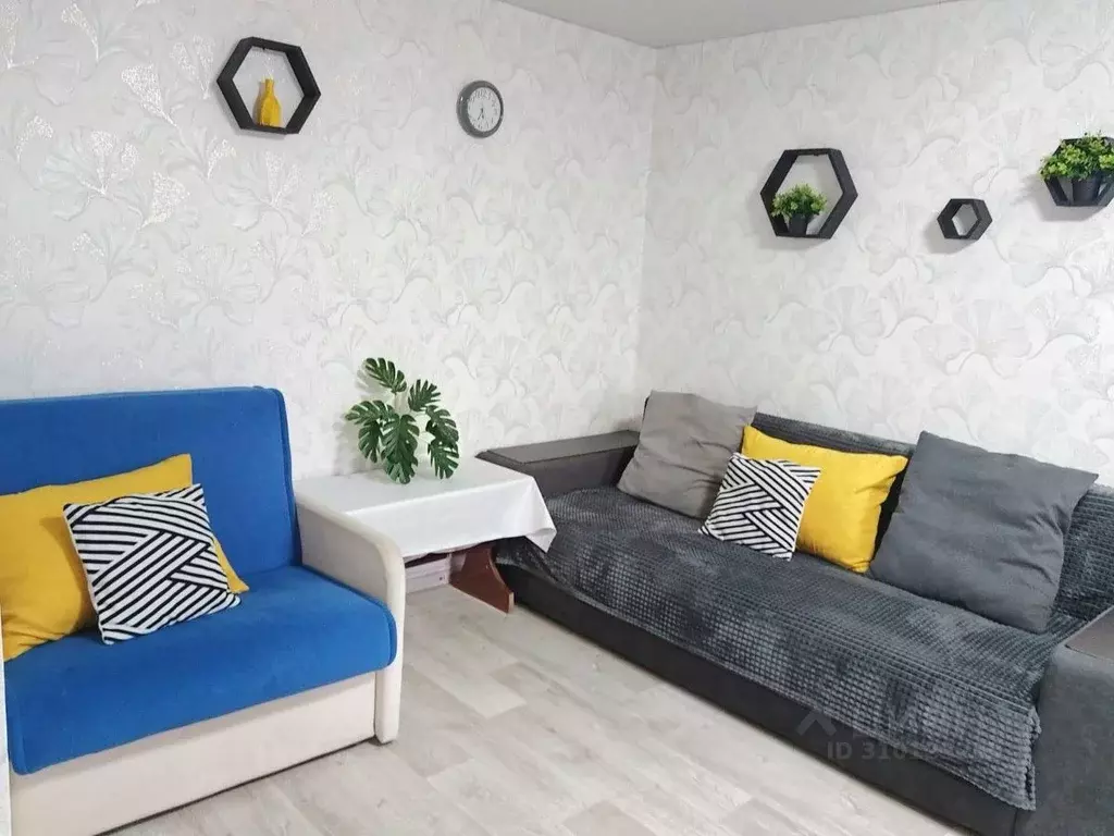 1-к кв. Самарская область, Сызрань ул. Циолковского, 8А (31.0 м) - Фото 1