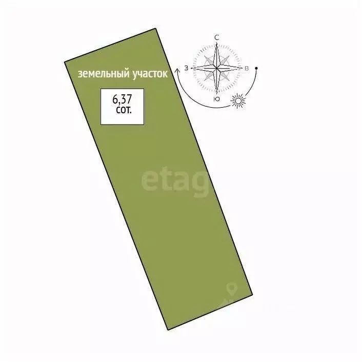 Участок в Свердловская область, Горноуральский муниципальный округ, с. ... - Фото 2