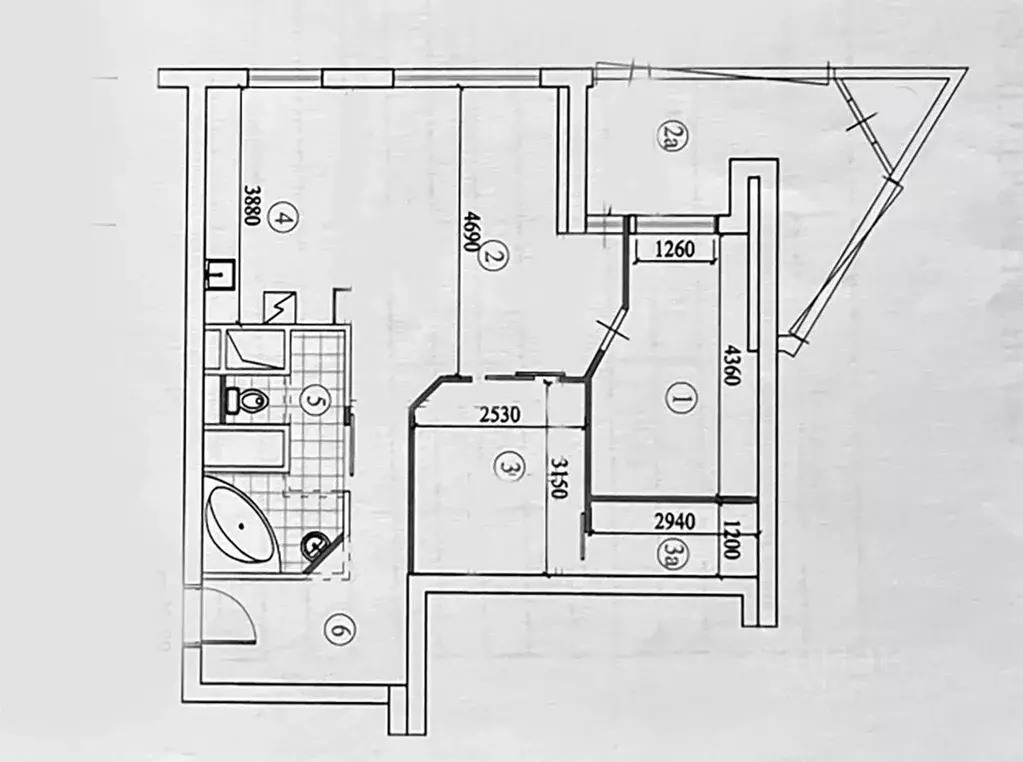 3-к кв. Москва Лукинская ул., 10 (65.4 м) - Фото 2