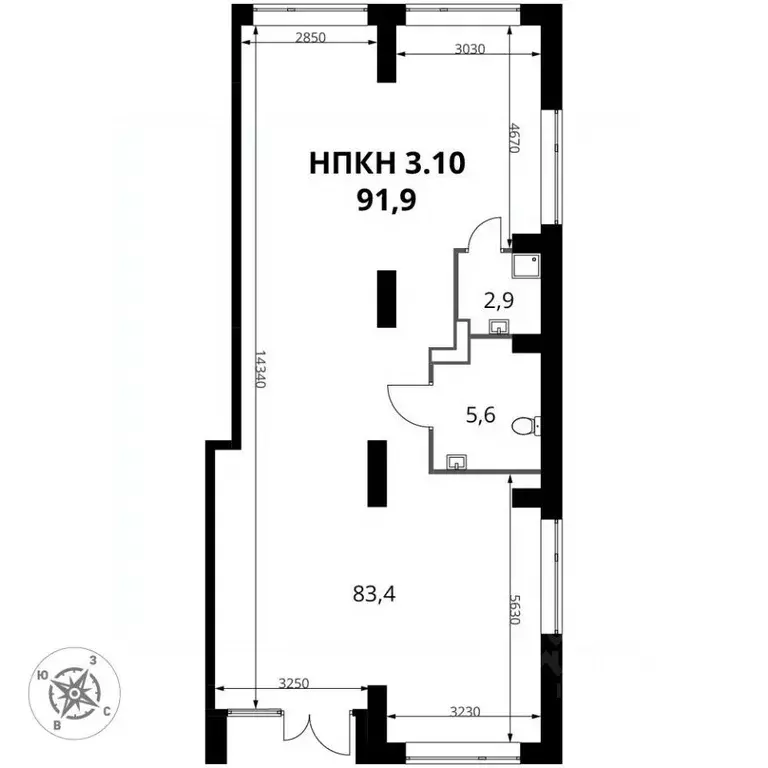 Помещение свободного назначения в Московская область, Ленинский ... - Фото 2