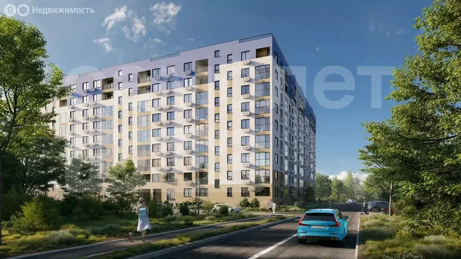 Квартира-студия: Николаевка, Южная улица, 2 (38.4 м) - Фото 2