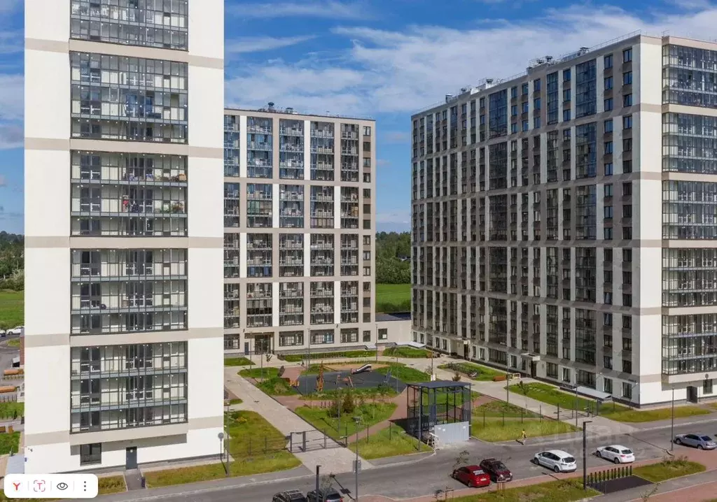 1-к кв. Санкт-Петербург пос. Парголово, дор. Михайловская, 14к1 (36.8 ... - Фото 1