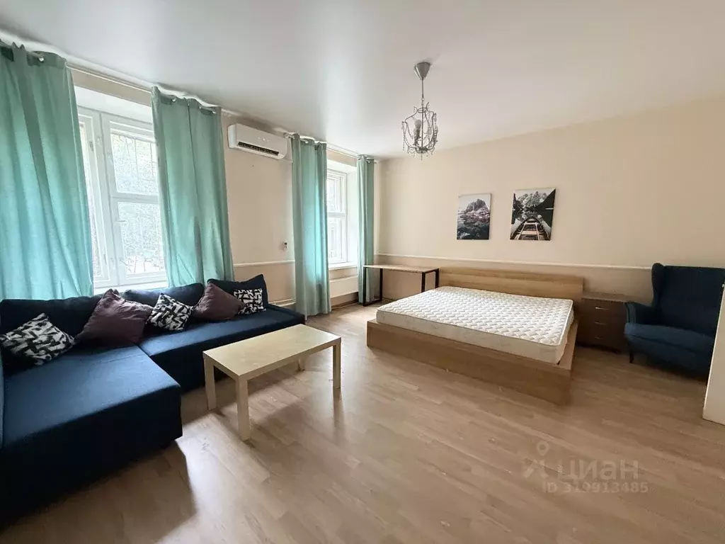 1-к кв. Москва Большой Афанасьевский пер., 5 (50.0 м) - Фото 0