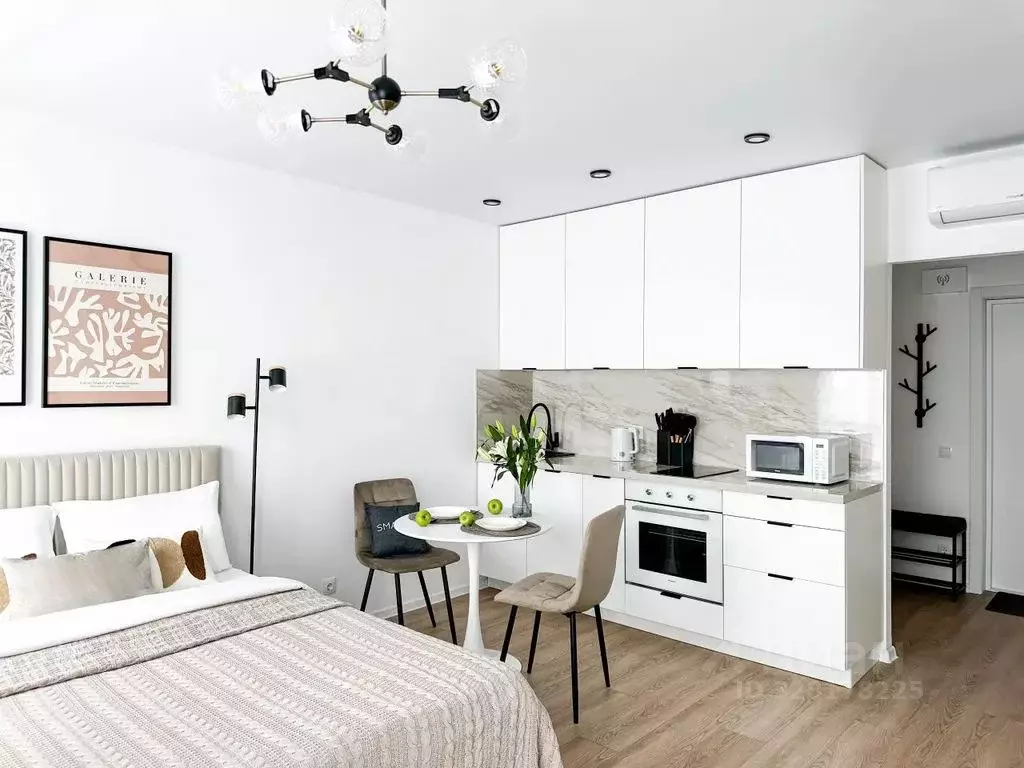 Студия Москва ул. Добролюбова, 8к1 (25.0 м) - Фото 2