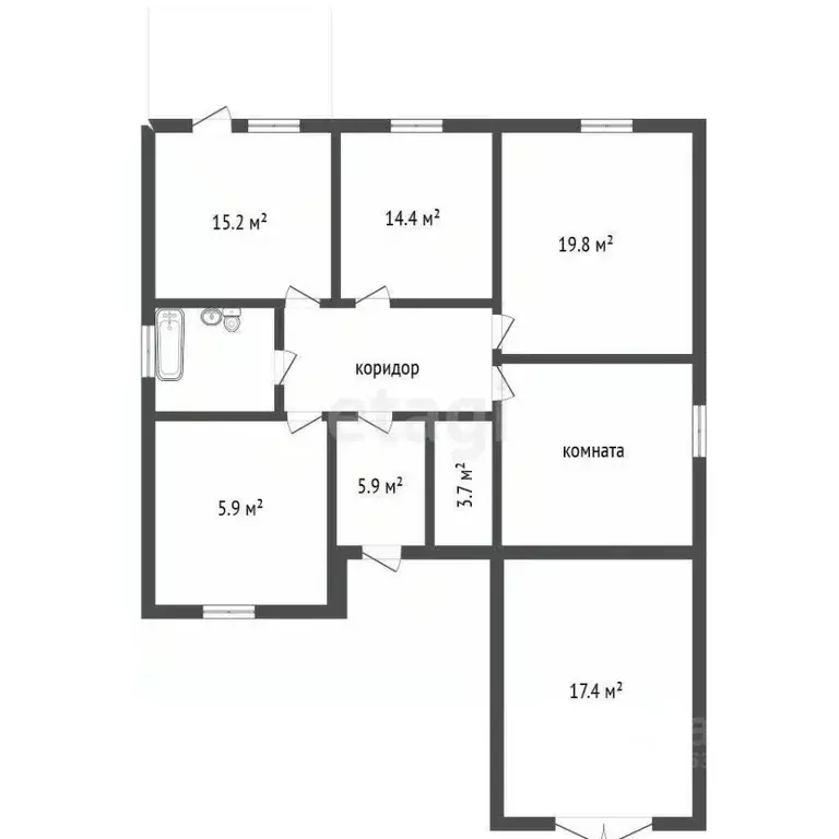 Дом в Воронежская область, Рамонский район, Горожанское с/пос, д. ... - Фото 2