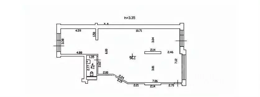 Помещение свободного назначения в Ленинградская область, Мурино ... - Фото 2