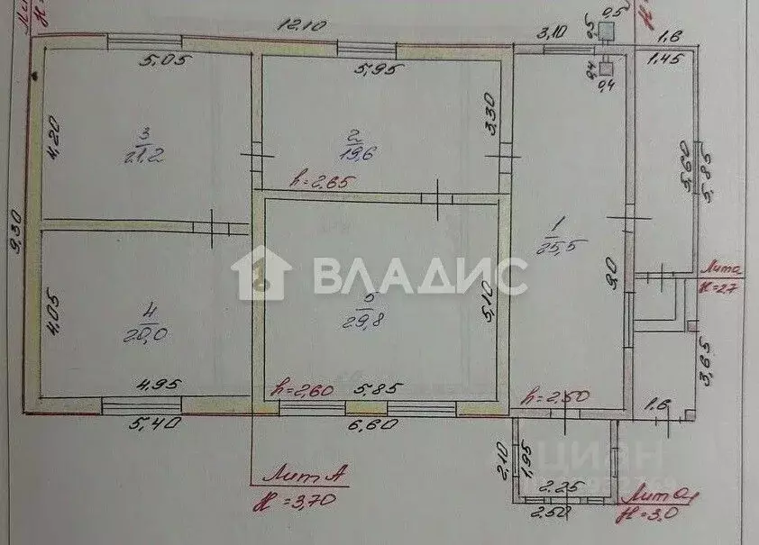 Дом в Пензенская область, Бессоновский район, Сосновский сельсовет, д. ... - Фото 2