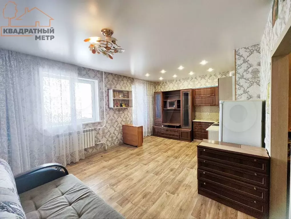 1-к. квартира, 32 м, 9/12 эт. - Фото 1