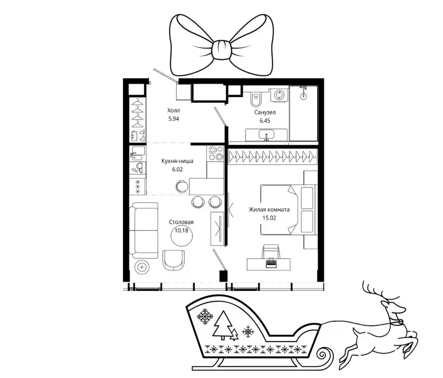 1-к кв. Москва ул. 4-я Марьиной рощи, 10к7 (46.0 м) - Фото 2