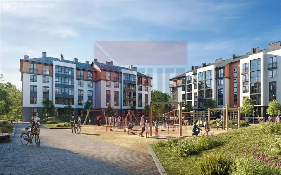 1-комнатная квартира: Гурьевск, Лазурная улица, 18к2 (35.9 м) - Фото 1