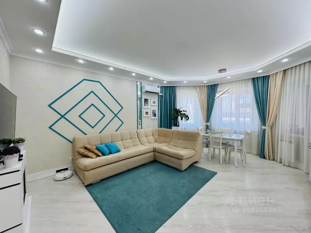 2-к кв. Ханты-Мансийский АО, Нижневартовск бул. Рябиновый, 11 (88.5 м) - Фото 1