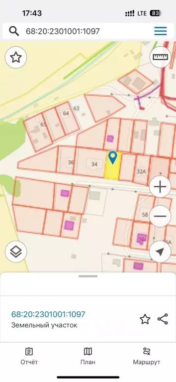 Участок в Тамбовская область, Тамбовский муниципальный округ, с. ... - Фото 2