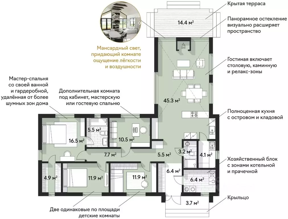 Дом в Ленинградская область, Всеволожский район, Колтушское городское ... - Фото 1