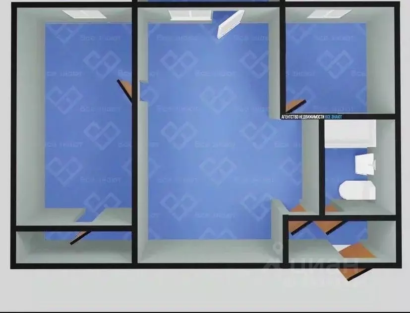 2-к кв. Челябинская область, Челябинск ул. Бажова, 16 (42.0 м) - Фото 2