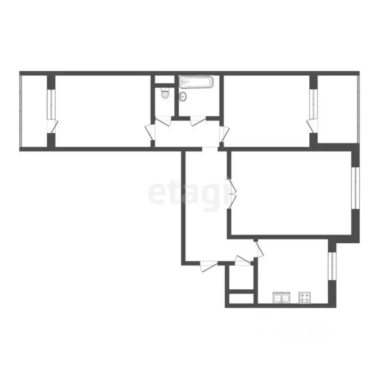 3-к кв. Мордовия, Саранск Лямбирское ш., 5 (63.0 м) - Фото 1