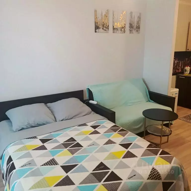 Студия Пермский край, Пермь ул. Вильямса, 51А (27.0 м) - Фото 2