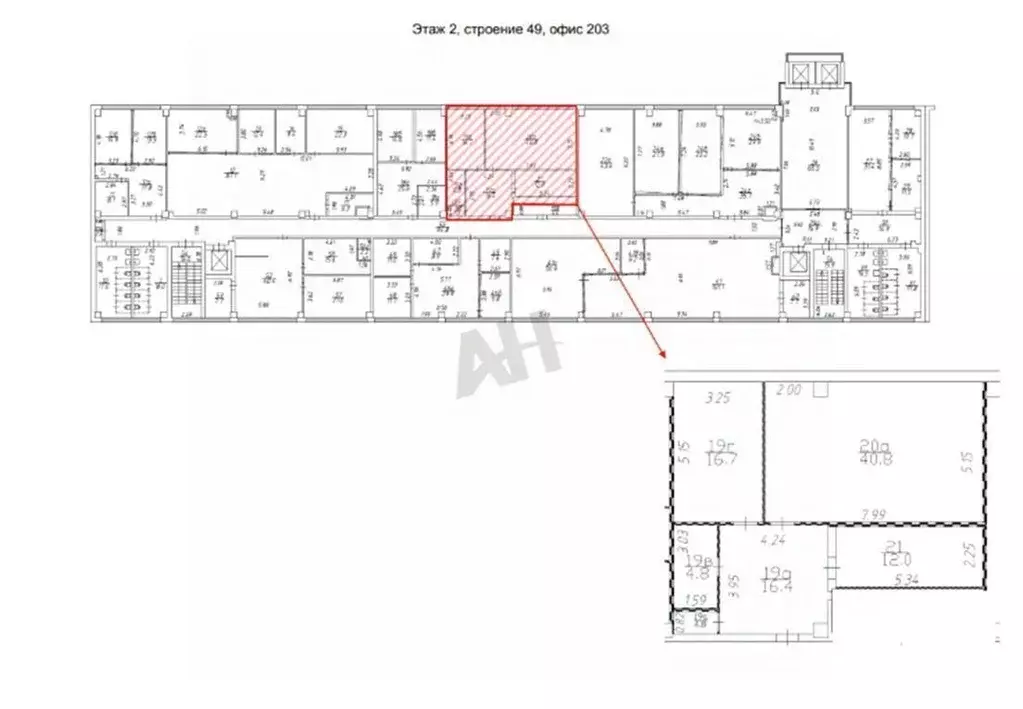Офис в Москва Рязанский просп., 2С49 (110 м) - Фото 2