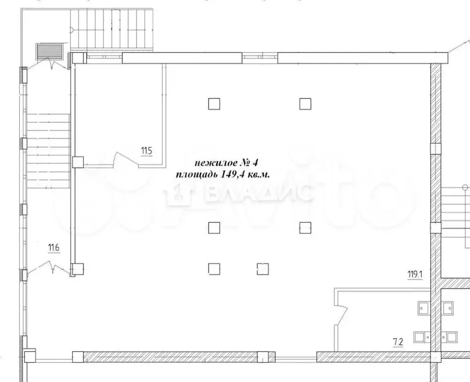 Сдам помещение свободного назначения, 149.4 м - Фото 0
